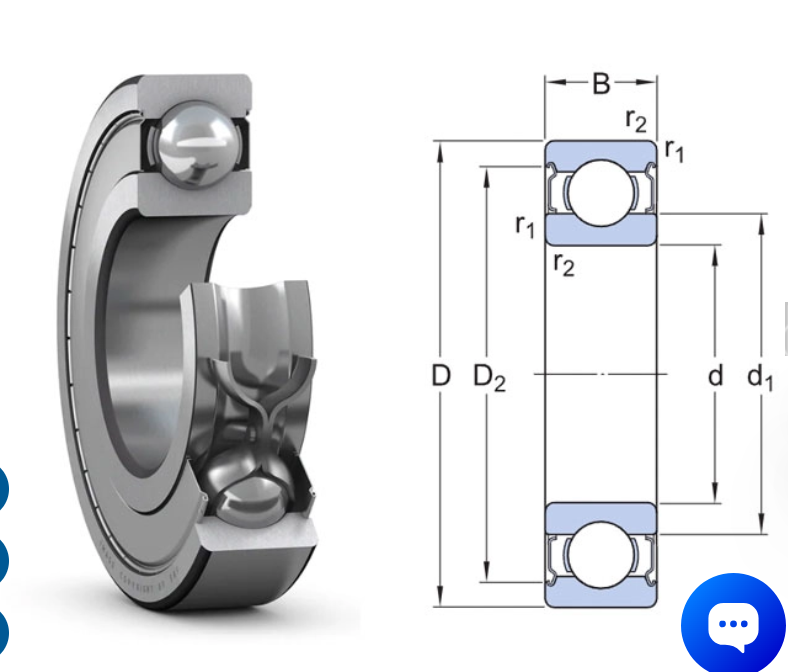 6320-2Z/C3 SKF